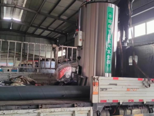 立式0.5燃油汽低氮蒸汽发生器发往浙江杭州